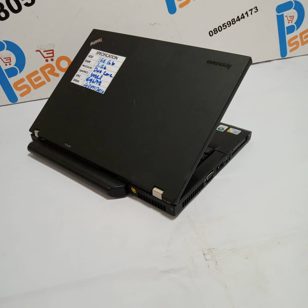 Lenovo Thinkpad T400 Laptop – Intel Core 2 Duo – 2GB Ram – 160GB HDD - Image 5