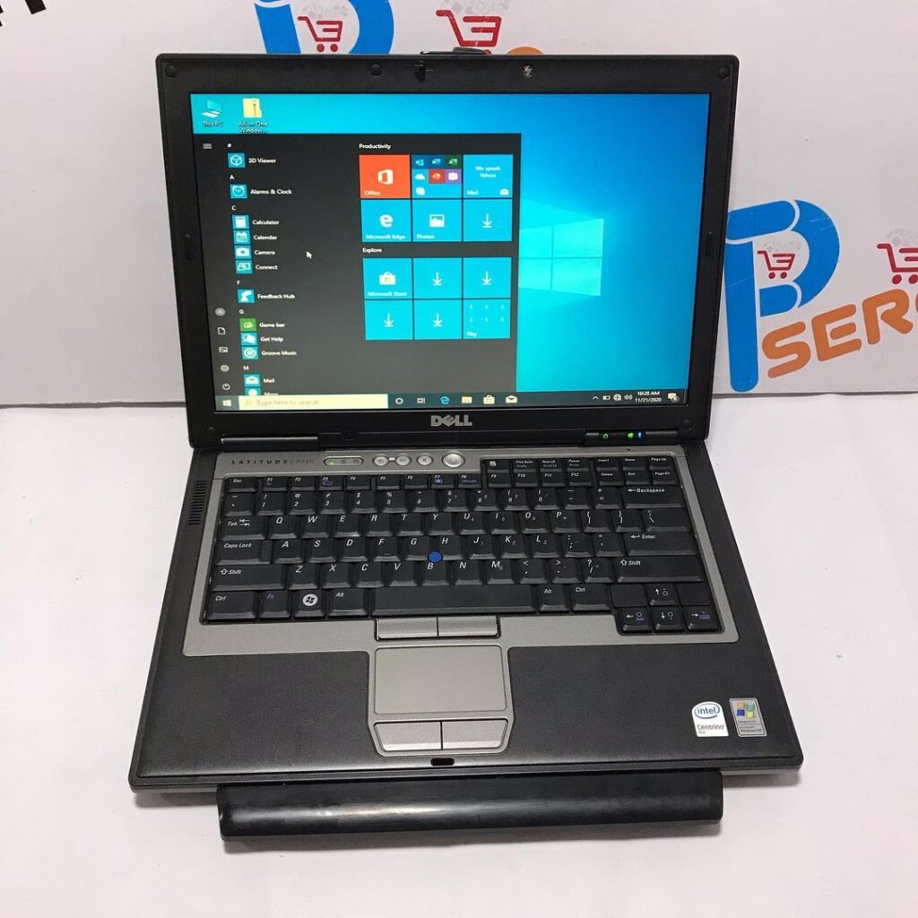 Dell Latitude D620 Laptop Intel Core 2 Duo 2GB Ram 120GB DVD/CD ROM PSERO LAPTOP