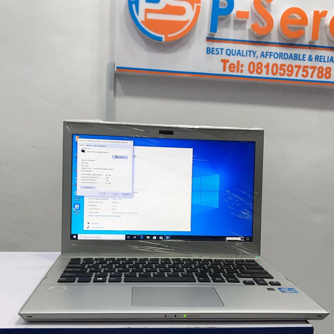 ULTRA-SLIM Sony VAIo SVT13125CX5 Laptop – Intel Core i5 – 6GB Ram – 160GBSSD - Image 3