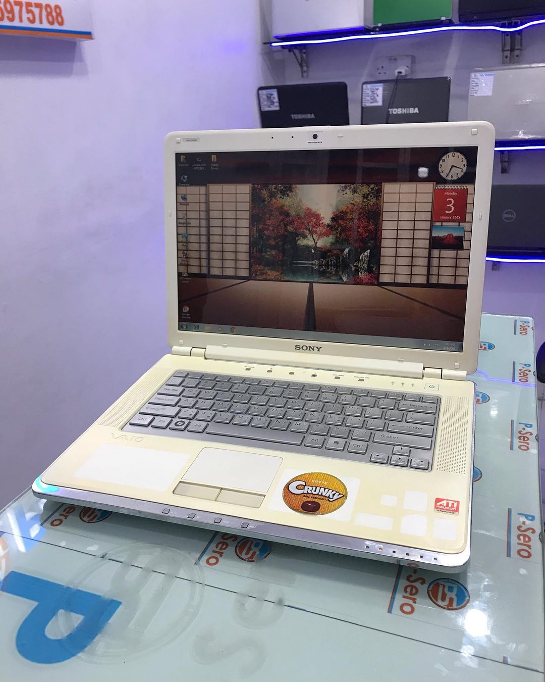 Sony VAIO VGN-CR356_W Laptop – 4GB Ram – 160GB HDD – Intel Core 2 - Image 9