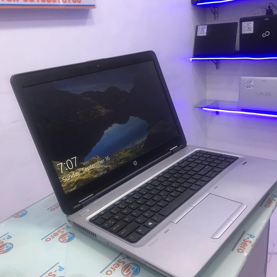 HP probook 650 G2- 1.60GHz – 4GB Ram – 500GB HDD – Keyboard Light – Finger Print – 15inch