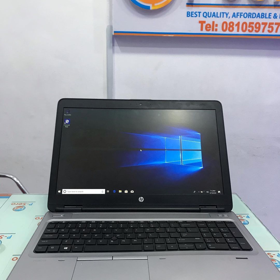 HP probook 650 G2- 1.60GHz – 4GB Ram – 500GB HDD – Keyboard Light – Finger Print – 15inch - Image 3