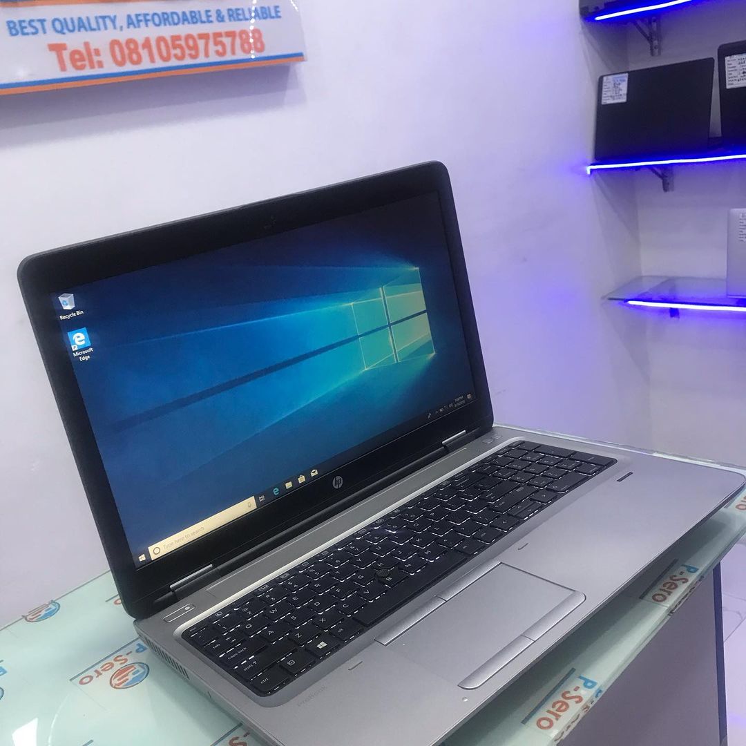 HP probook 650 G2- 1.60GHz – 4GB Ram – 500GB HDD – Keyboard Light – Finger Print – 15inch - Image 6