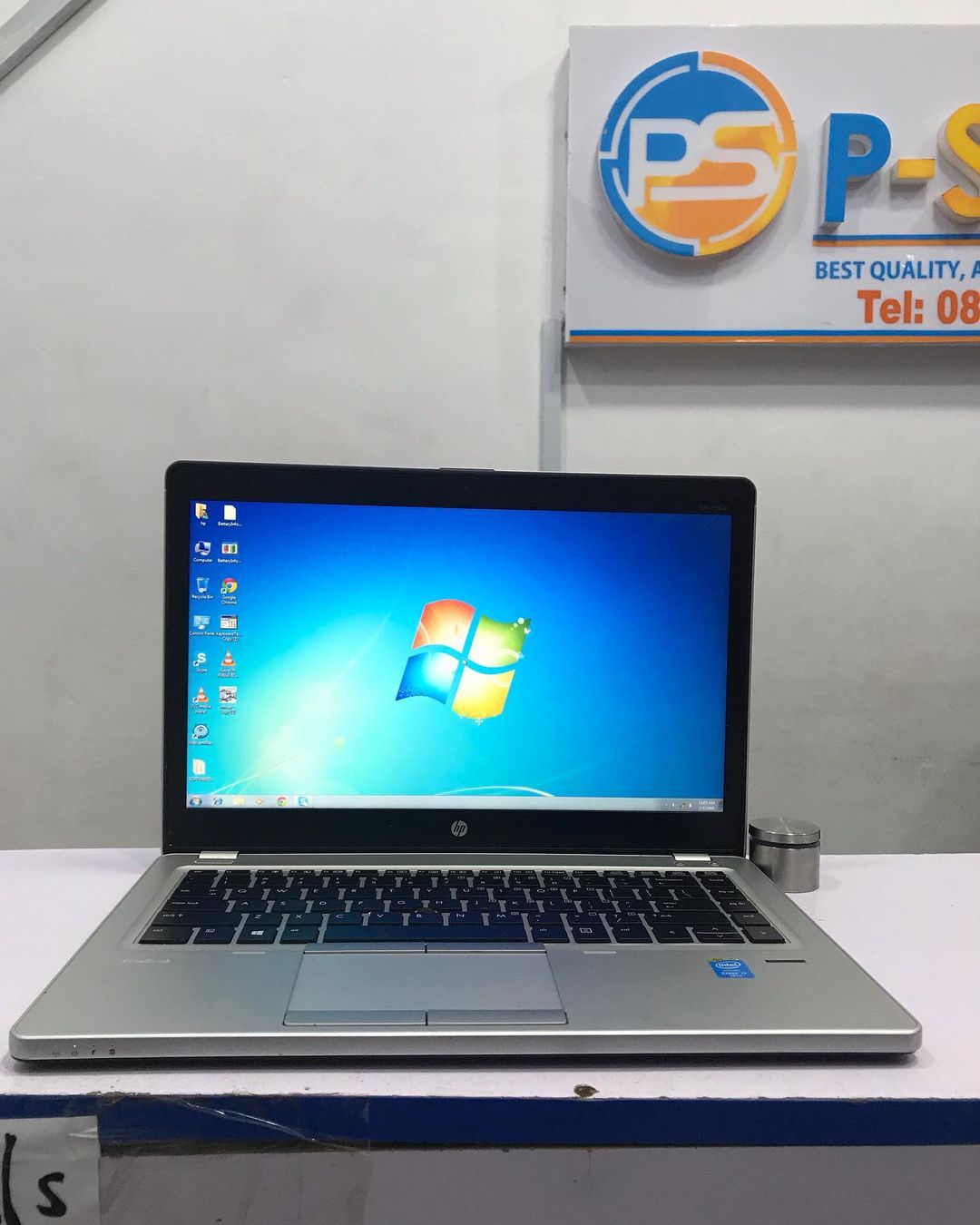 Slim Hp Elitebook folio 9480m laptops -intel core i7 – keyboard light -8GB-RAM-500GB HDD-2.7GHz - Image 8