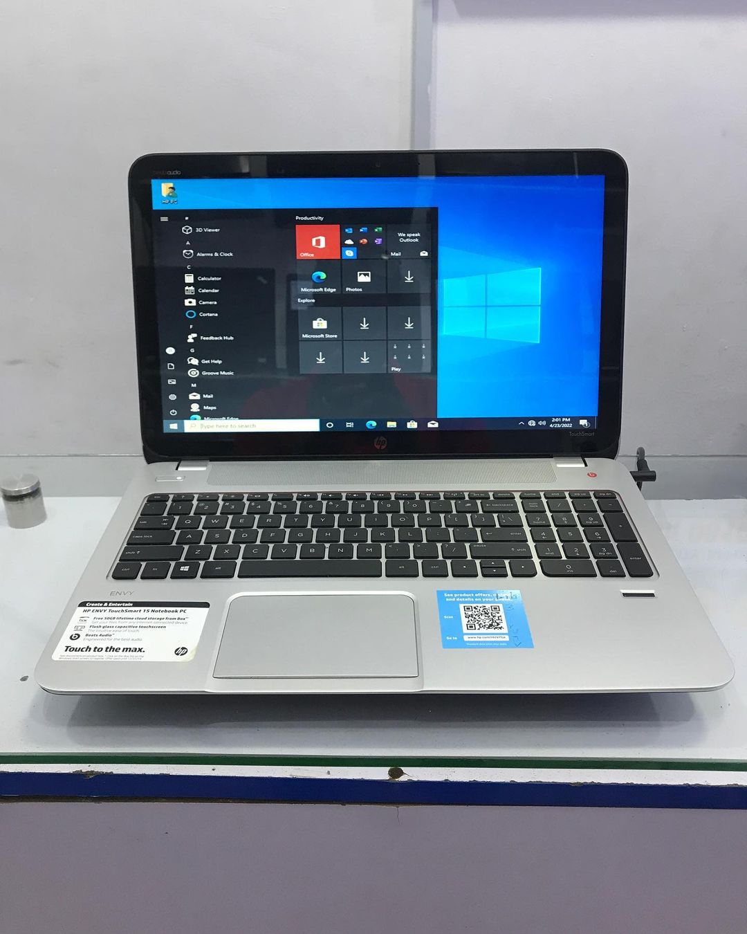 UK Used HP ENVY 15 - 8GB ram - 500GB Hard Drive - Touchscreen - Fingerprint - Image 10