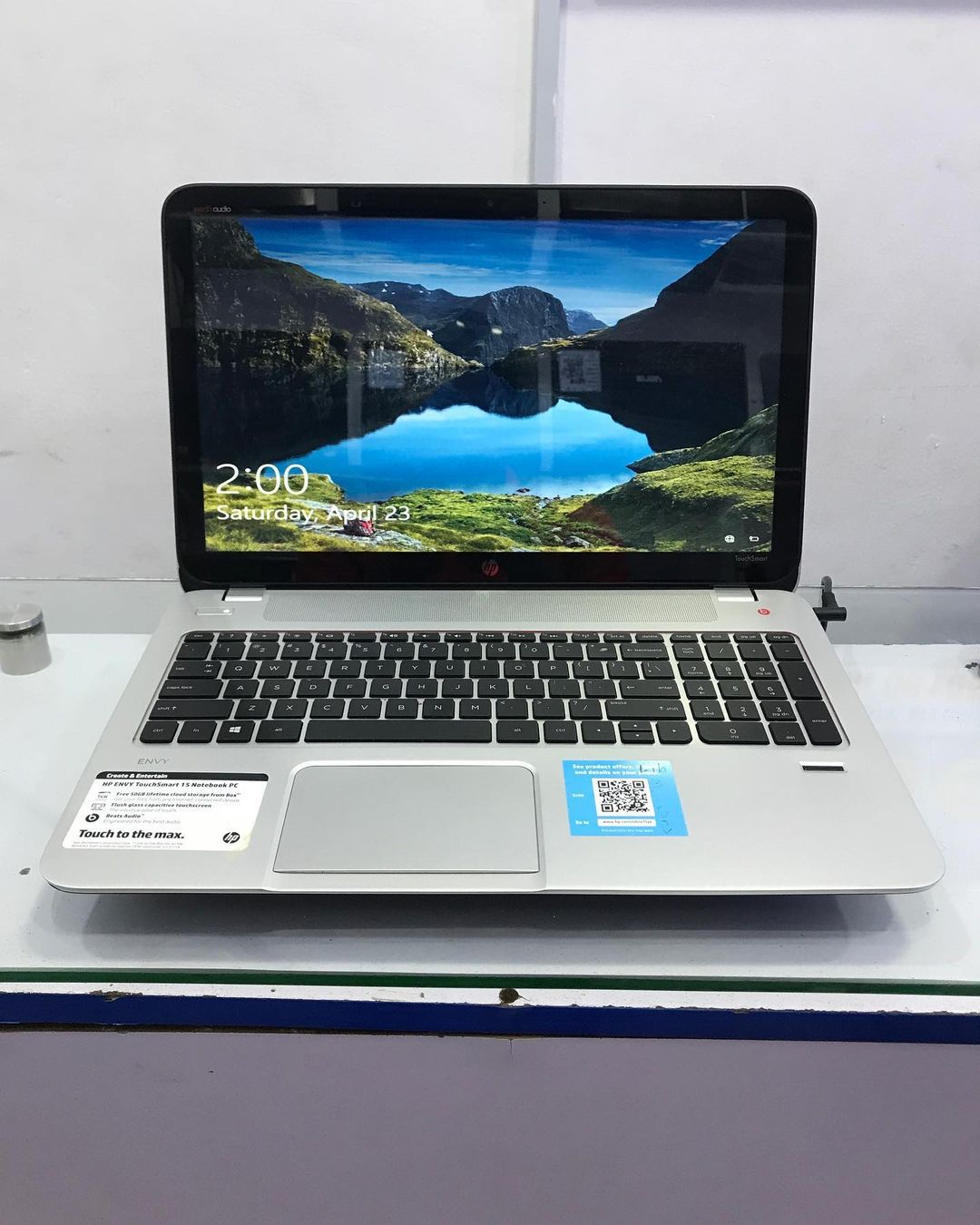 UK Used HP ENVY 15 - 8GB ram - 500GB Hard Drive - Touchscreen - Fingerprint - Image 4