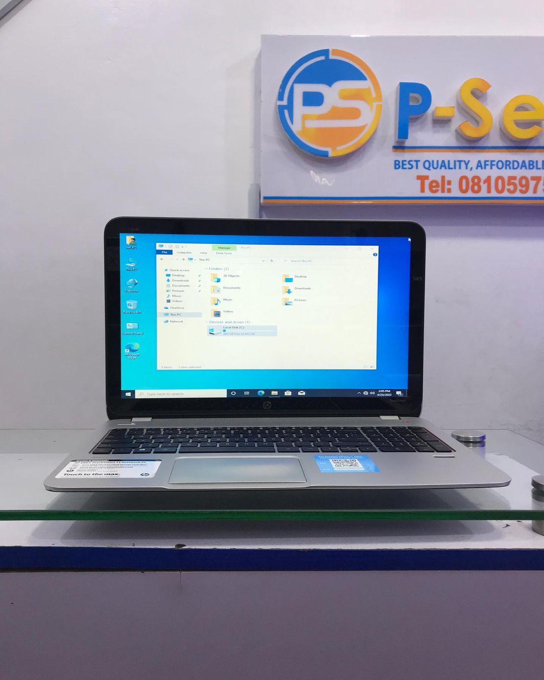 UK Used HP ENVY 15 - 8GB ram - 500GB Hard Drive - Touchscreen - Fingerprint - Image 7