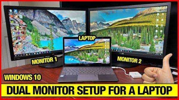 How to Set Up a Dual Monitor System with Your Laptop - PSERO LAPTOP