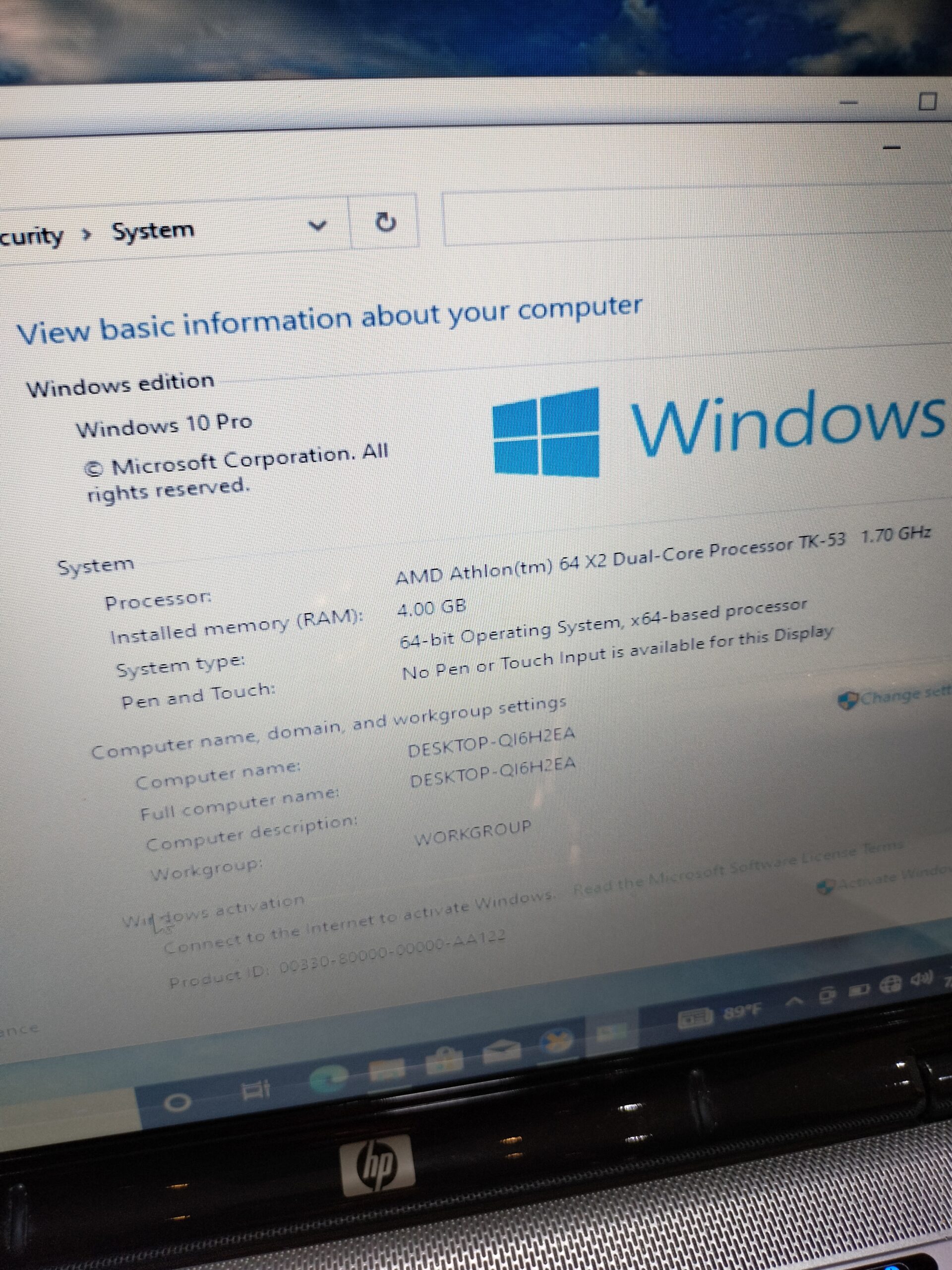 HP Pavilion DV6500 Laptop - AMD - 120GB HDD - 4GB Ram - Windows 10 Pro - Image 11