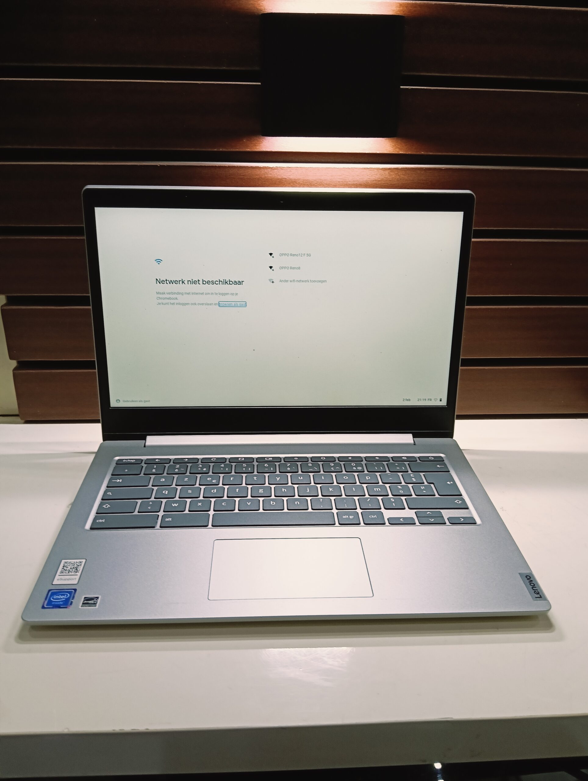 Lenovo IdeaPad 3 Chromebook - Cloud Storage – Ultra Slim – Silver Color – Super Fast – Intel Inside - Image 2
