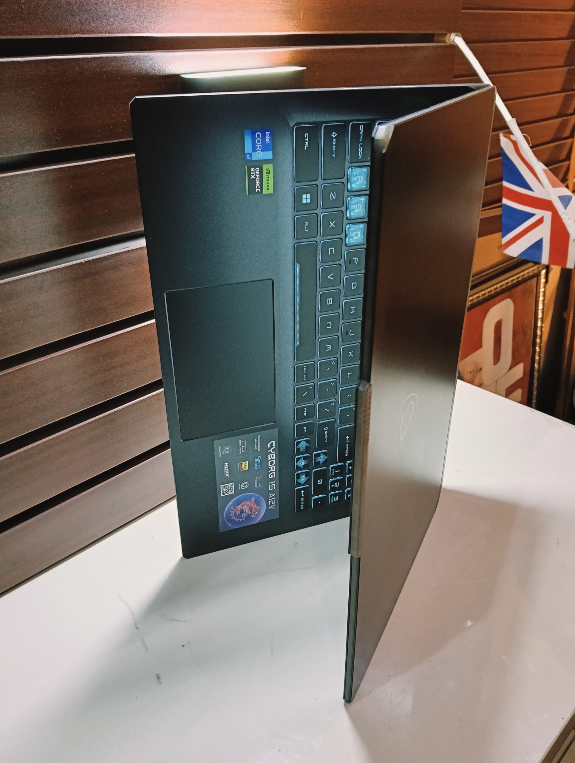 MSI CYBORG 15 A12V - Core i7 - 12th Gen - 512GB SSD - 16GB Ram - 6GB RTX Nvidia Dedicated Graphics - Image 4
