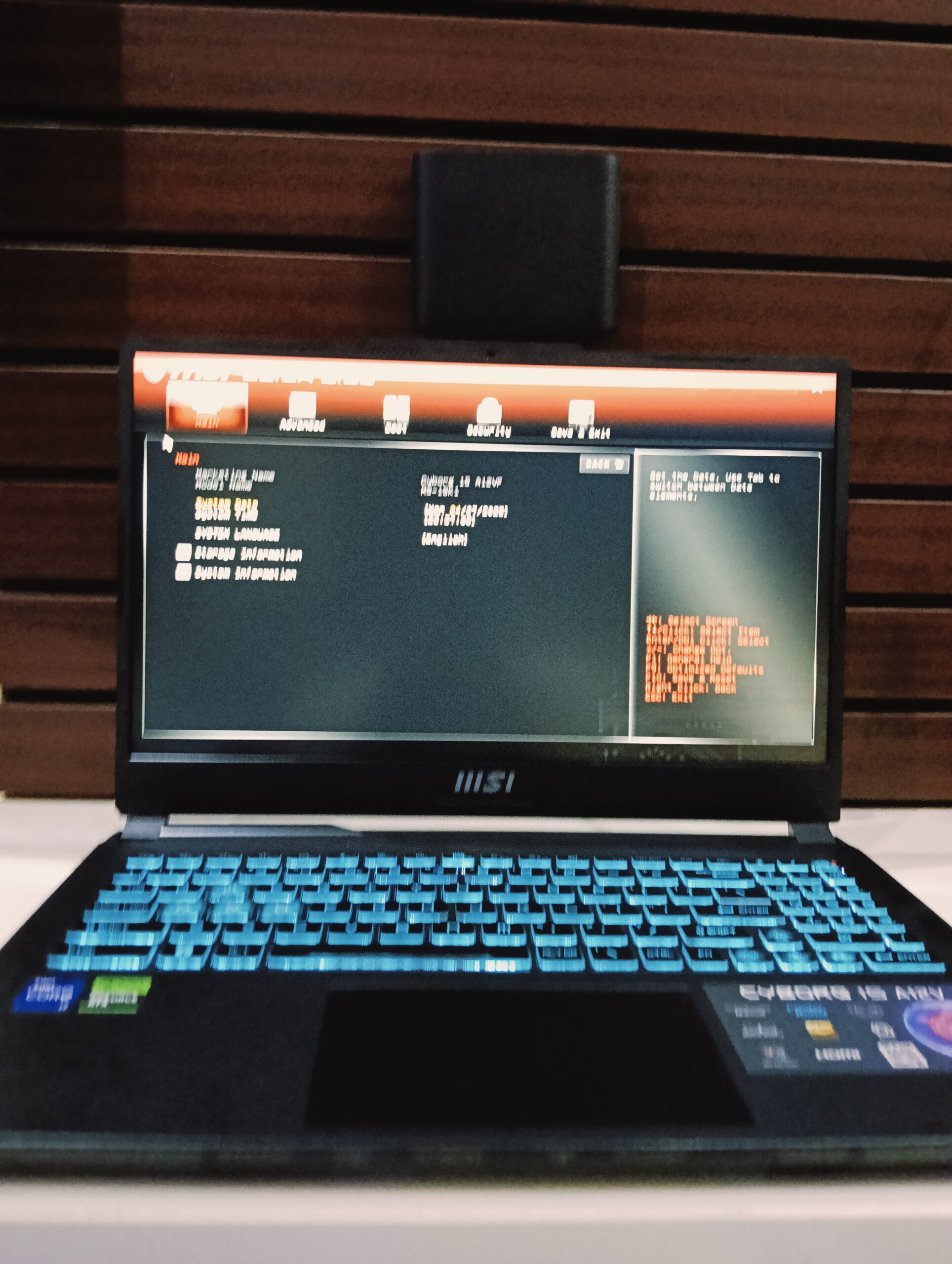 MSI CYBORG 15 A12V - Core i7 - 12th Gen - 512GB SSD - 16GB Ram - 6GB RTX Nvidia Dedicated Graphics