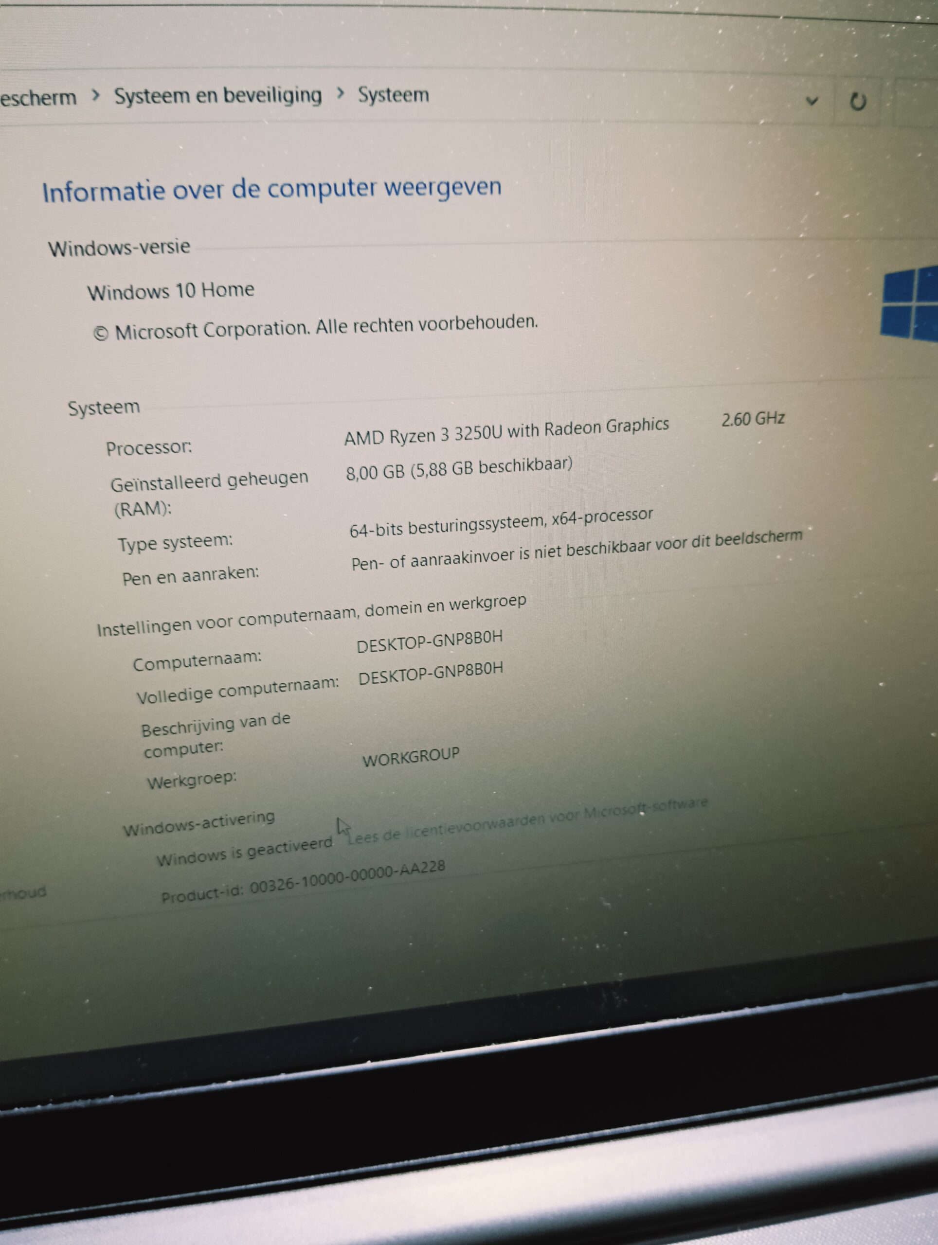 Lenovo IdeaPad 82C-7 - AMD RYZEN 3 (2.6GHz) - 256GB SSD - 8GB Ram - Windows 11 Pro( 64 bit ) - Image 10