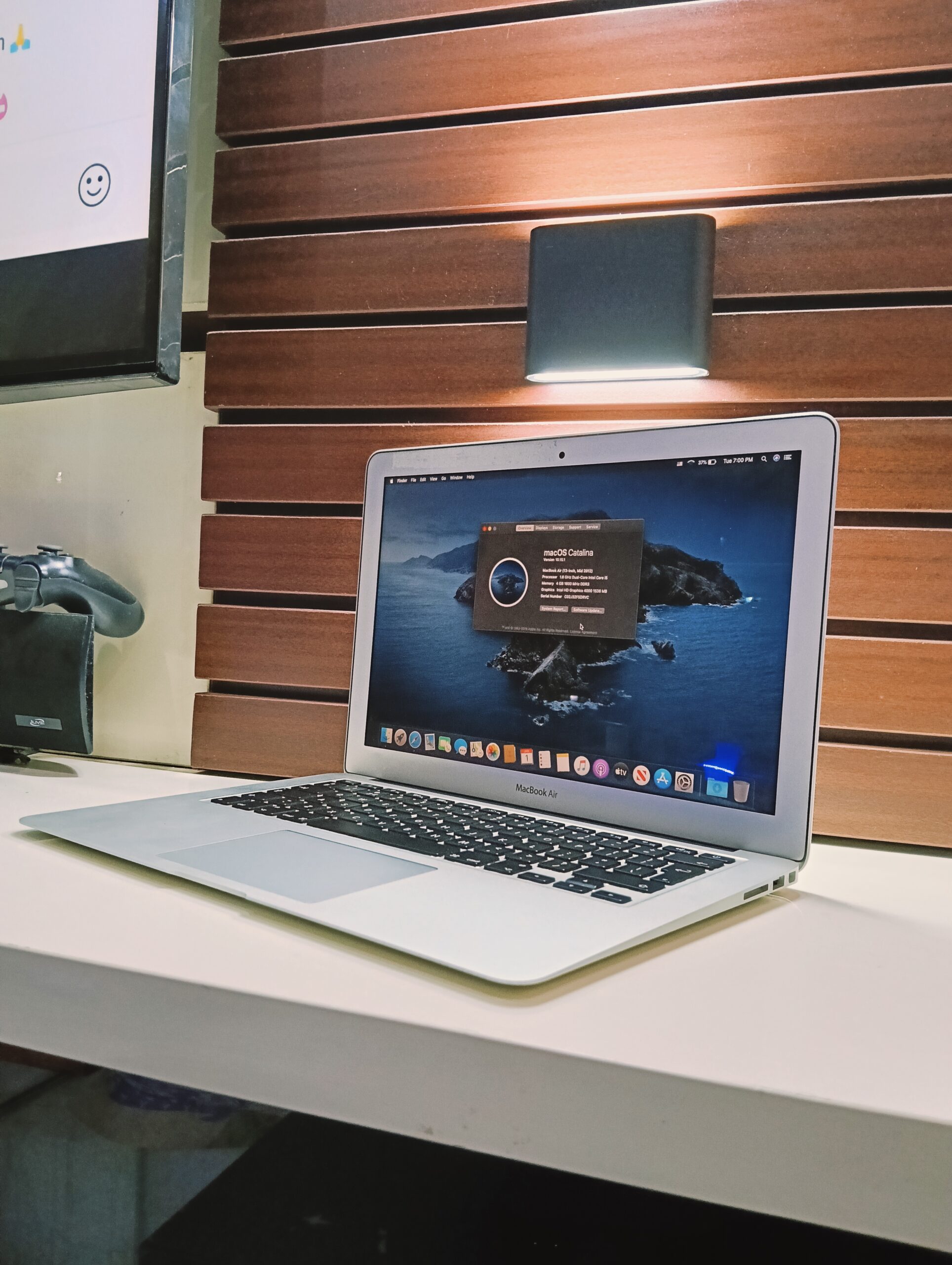 Apple MacBook Air 2012 – Intel Core i5 (1.8GHz) – 128GB SSD – 4GB Ram – Keyboard Light - Apple Logo Light - Image 10