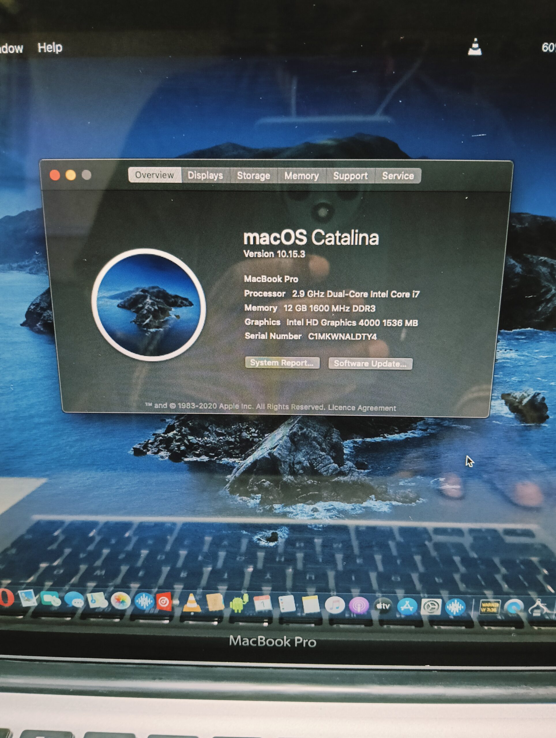 Apple MacBook Pro - Intel Core i7 (2.9Ghz) - 500GB HDD - 12GB Ram - 13.3 inch - Keyboard Light - Image 17