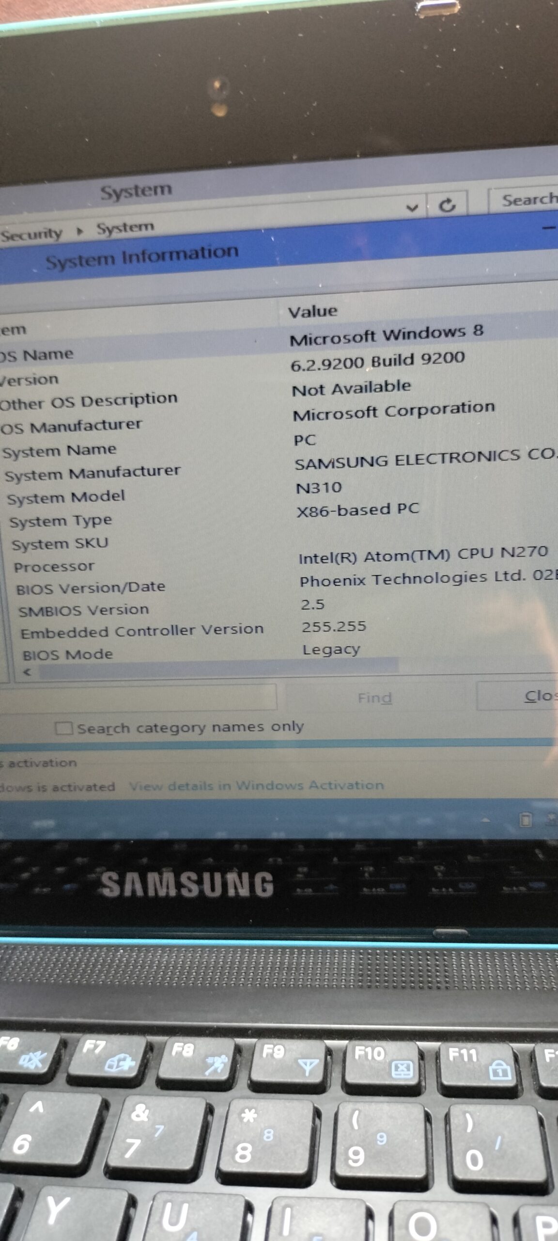 Samsung NP-N310 Laptop Computer – Intel Atom– 2GB Ram – 160GB HDD – 2.30GHz Processor Speed – 11 inches - Image 12