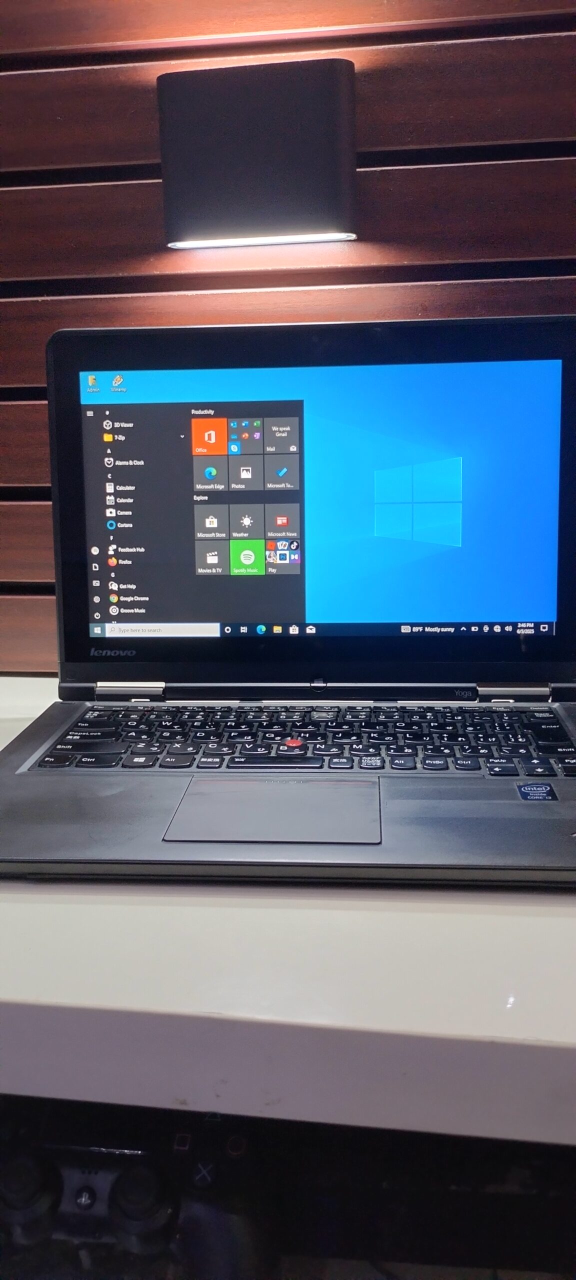 UK Used: Lenovo ThinkPad S1 yoga Touchscreen Laptop – 4gb Ram – 250GB Hard Drive – Convertible- Windows 10 pro - Image 2
