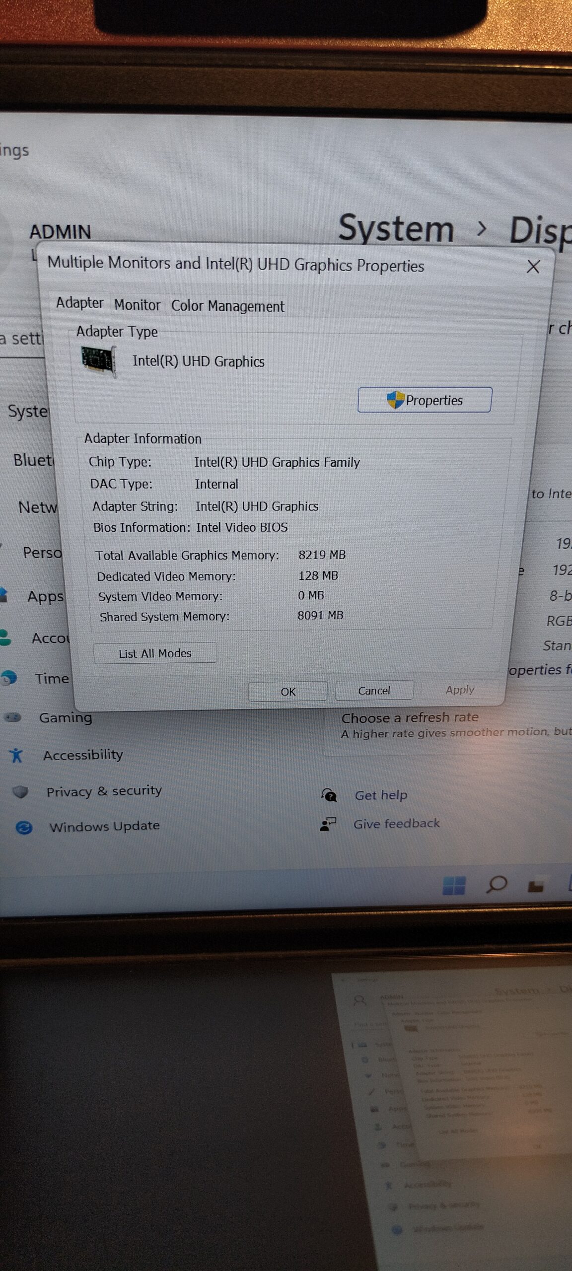 Asus ZenBook UX481FL_UX481FL – Intel Core i7 (1.8GHz) -10th Gen – 1TB SSD – 16GB Ram - Image 4