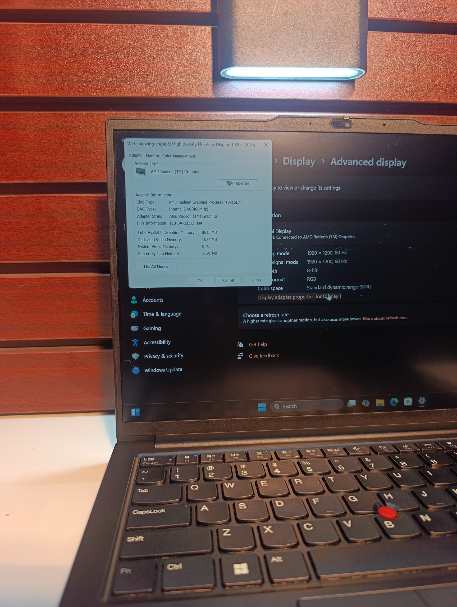 Lenovo ThinkPad E14 Gen 5 – AMD Ryzen 7 – 7th Gen – 512GB SSD – 16GB Ram – Windows 11 Pro - Image 9