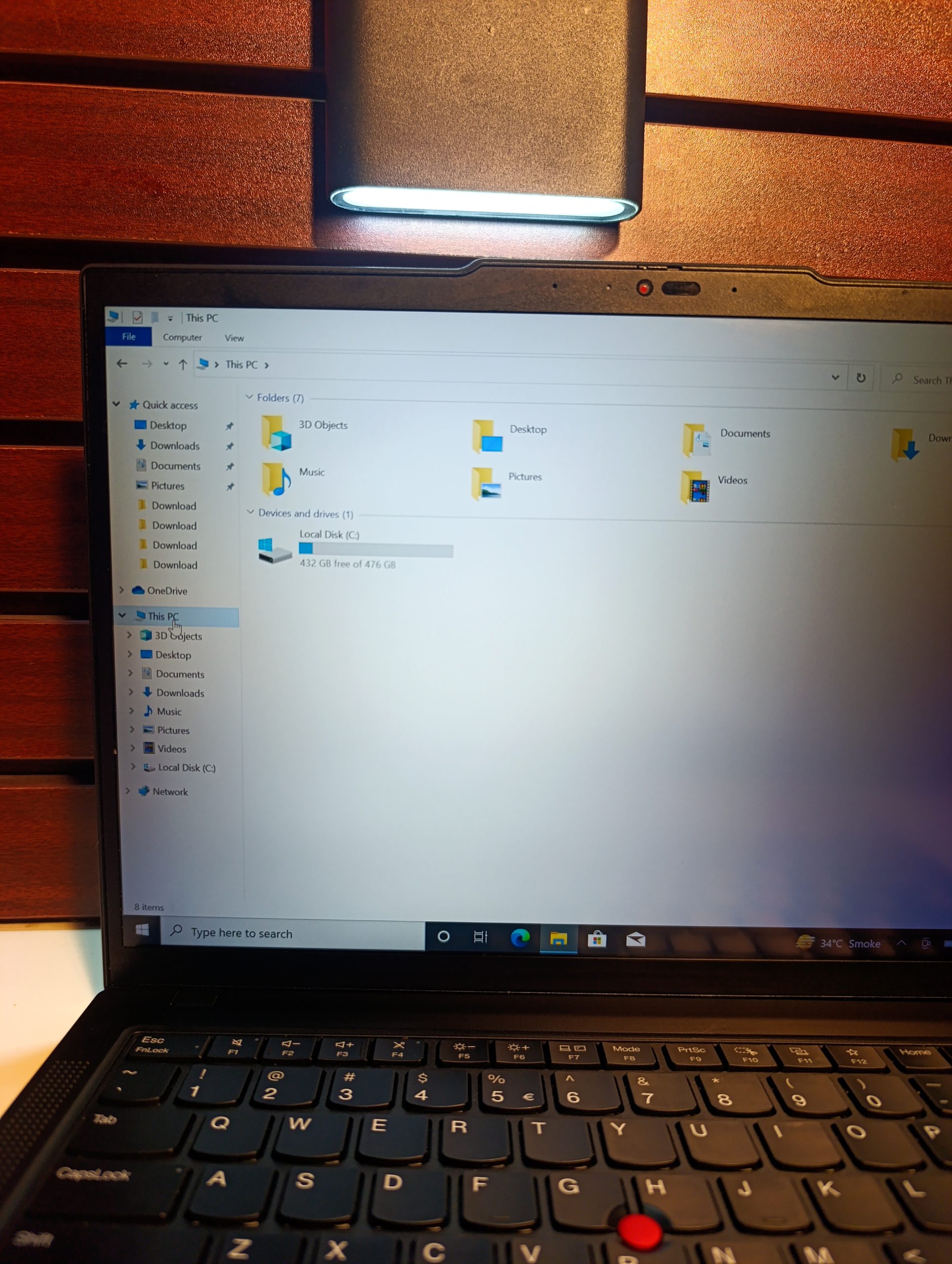 Lenovo ThinkPad T14 Gen 5 – AMD Ryzen 7 Pro – 8th Gen – 512GB SSD – 32GB Ram – Windows 11 Pro - Image 5