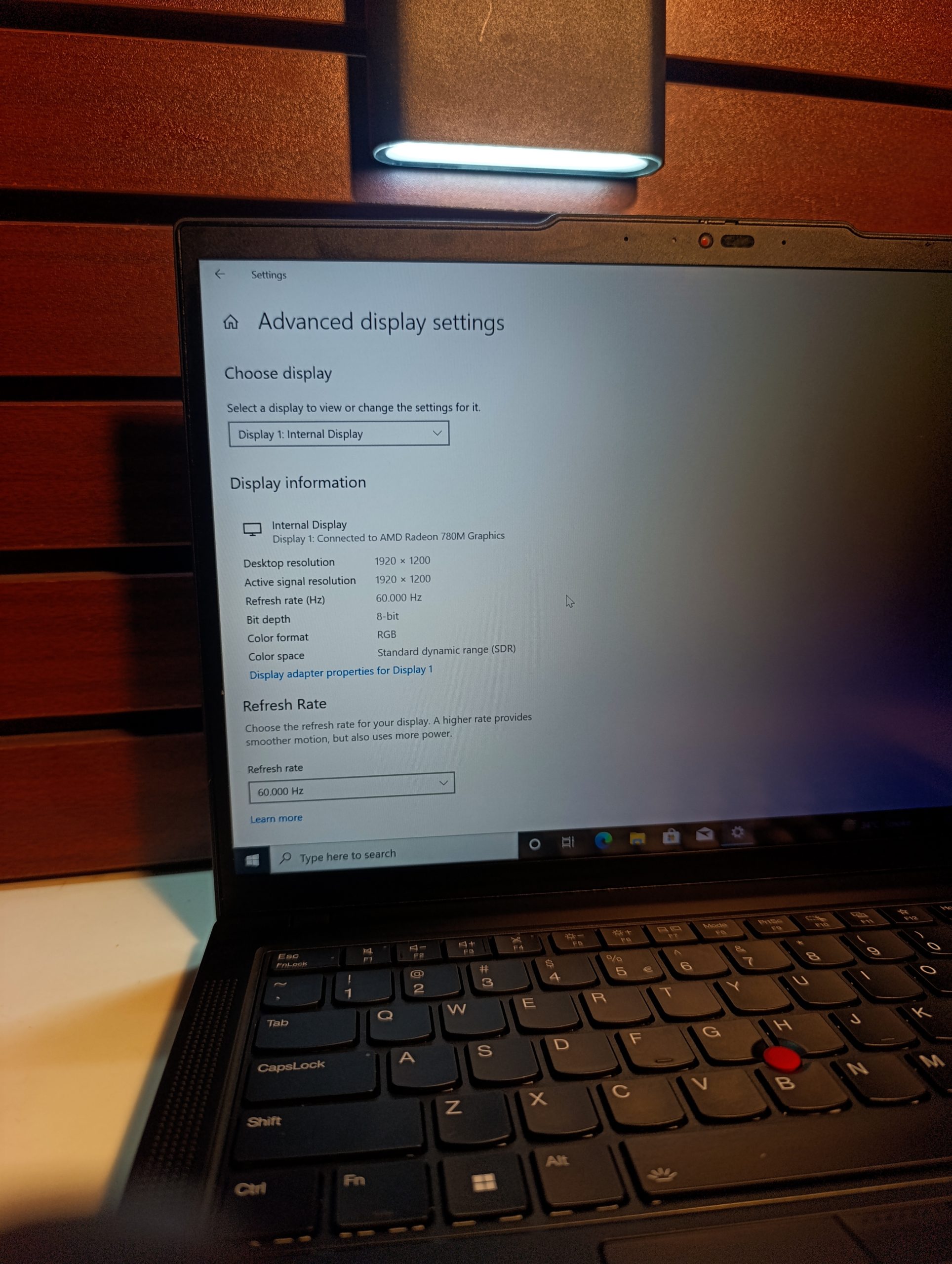 Lenovo ThinkPad T14 Gen 5 – AMD Ryzen 7 Pro – 8th Gen – 512GB SSD – 32GB Ram – Windows 11 Pro - Image 7