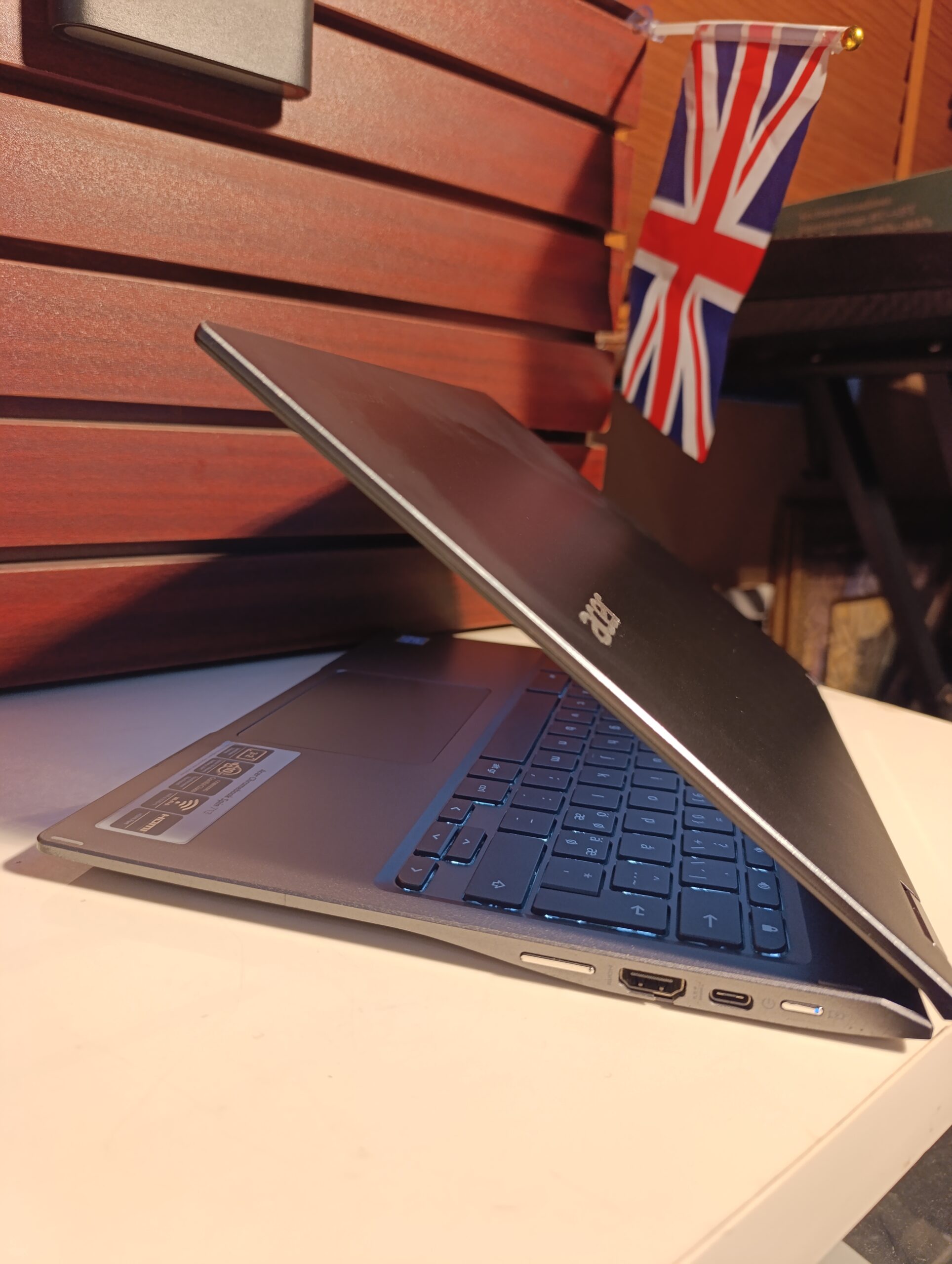 Acer Chromebook Spin 713 2-in-1 Laptop – 2K IPS Touchscreen – 10th Gen Intel Core i3-10110U – 4GB DDR4 64GB eMMC 128GB SD Card – Backlit USB-C Chrome OS Gray 32GB Micro SD Card - Image 7