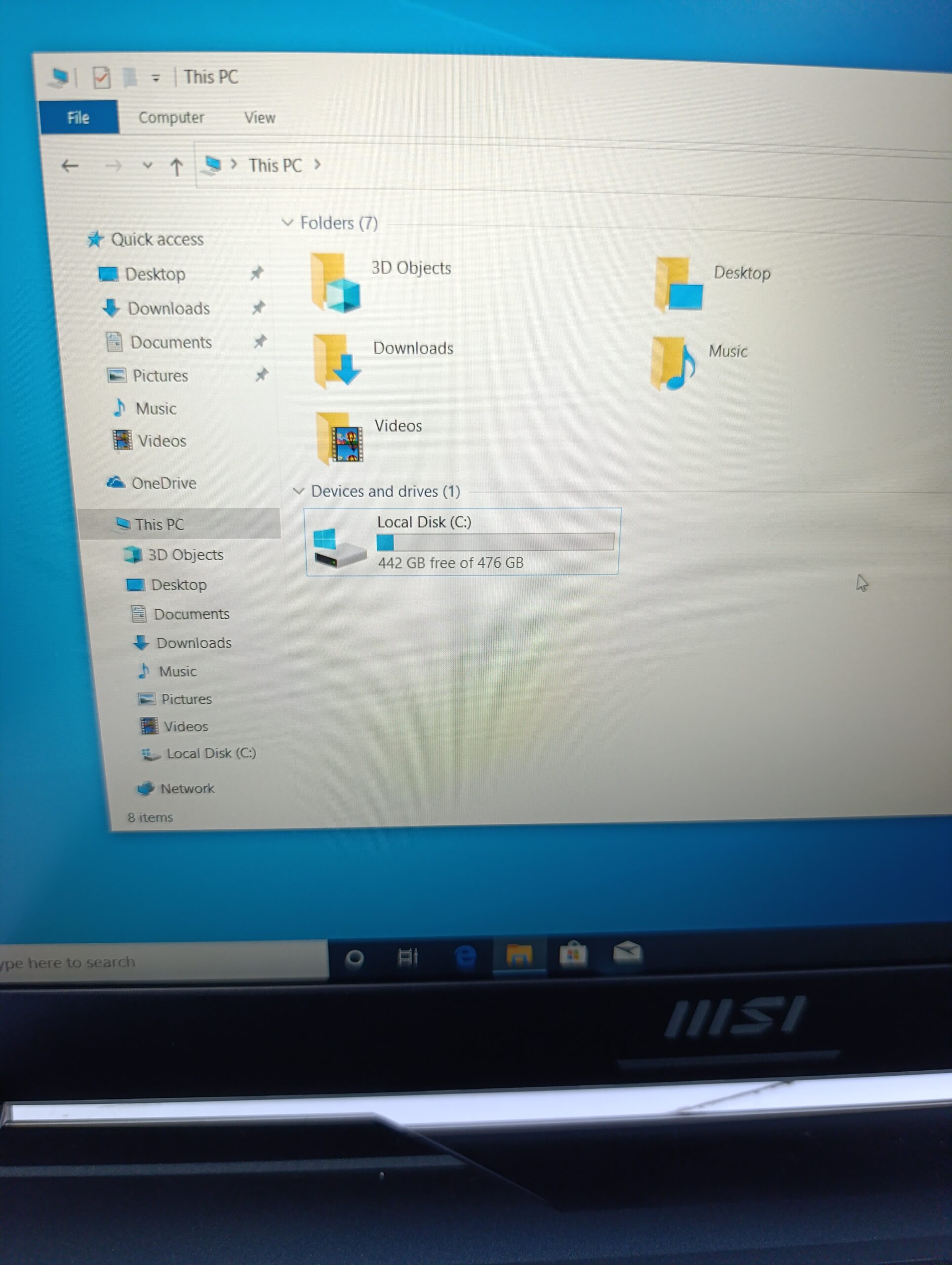 MSI CYBORG 15 A12V – Core i7 – 12th Gen – 512GB SSD – 16GB Ram – 8GB RTX 4060 Nvidia Dedicated Graphics - Image 10