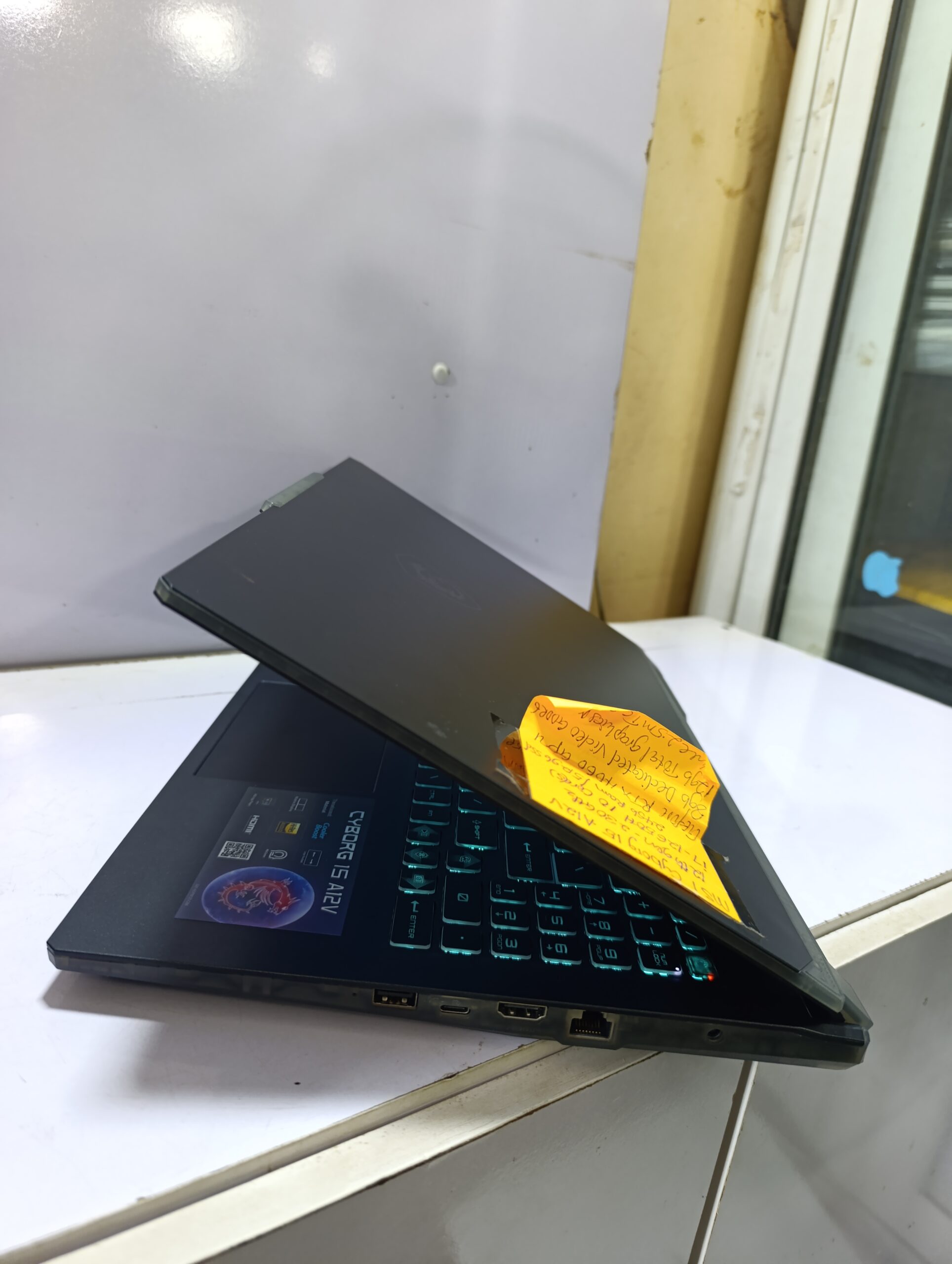 MSI CYBORG 15 A12V – Core i7 – 12th Gen – 512GB SSD – 16GB Ram – 8GB RTX 4060 Nvidia Dedicated Graphics - Image 14