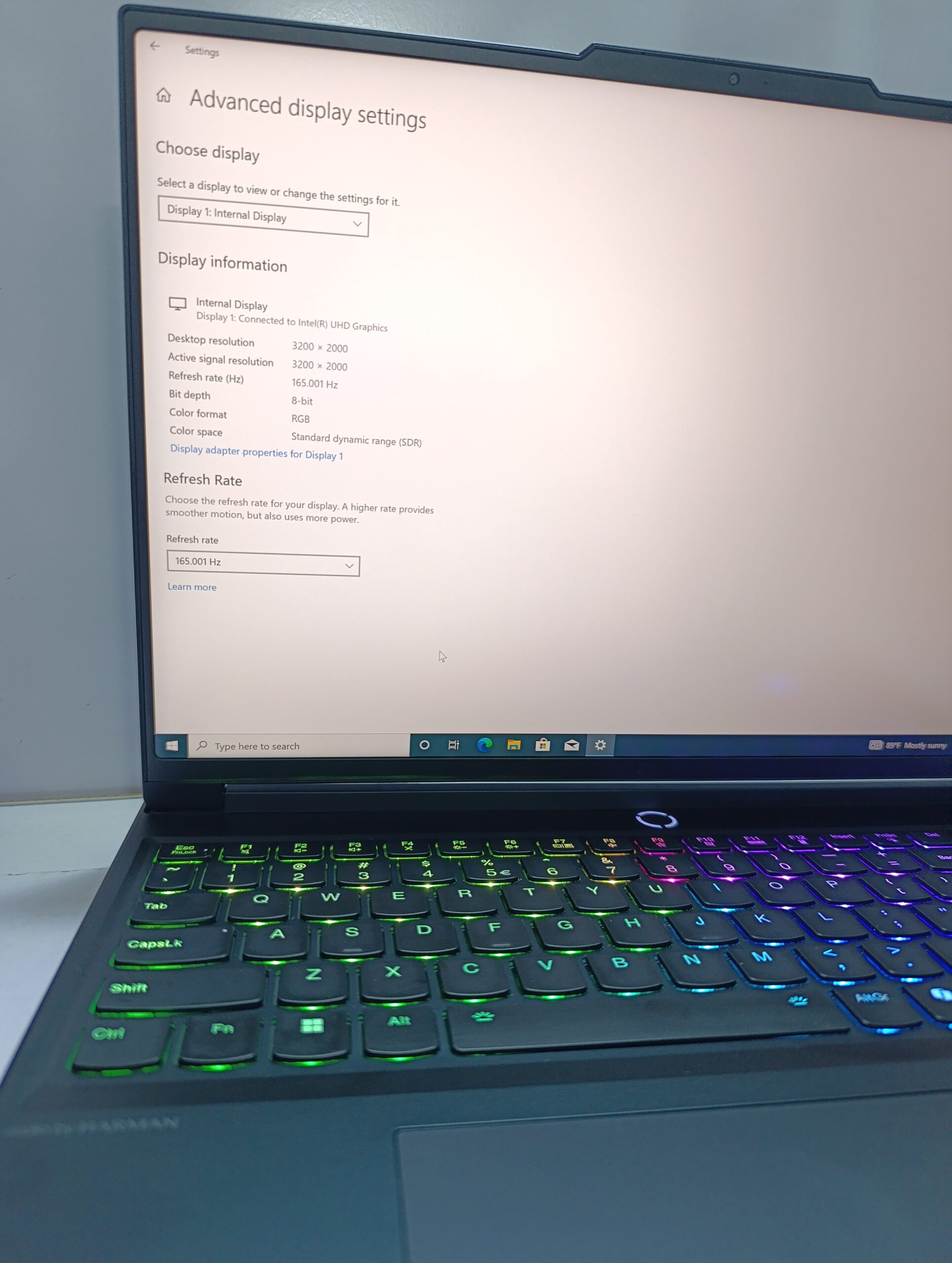 Legion 7i - Gaming Laptop – Core i9 14th Gen (2.2 GHz) – 32gb Ram – 1TB Hard Drive – 8GB Dedicated Graphics - Image 7