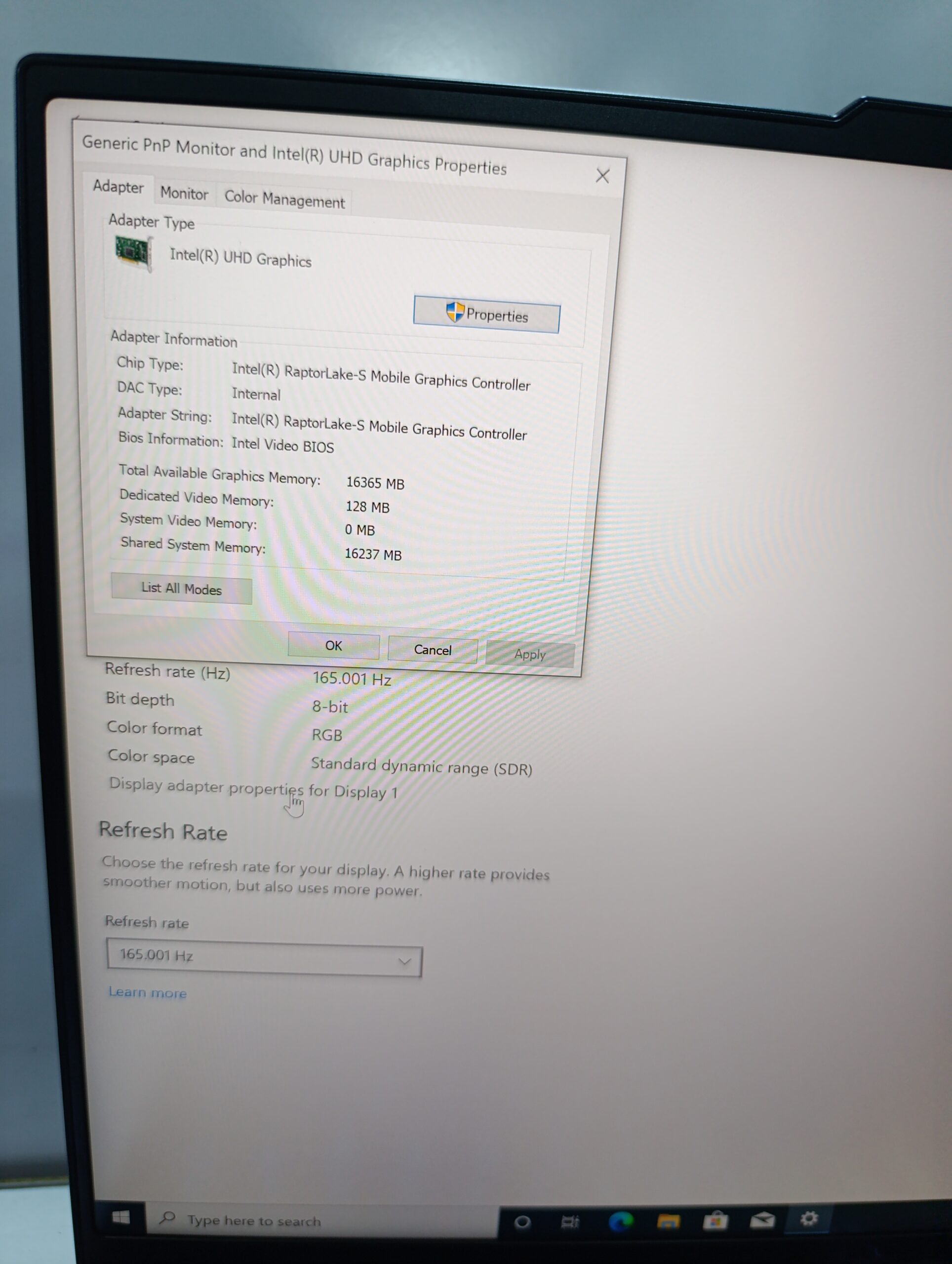 Legion 7i - Gaming Laptop – Core i9 14th Gen (2.2 GHz) – 32gb Ram – 1TB Hard Drive – 8GB Dedicated Graphics - Image 8