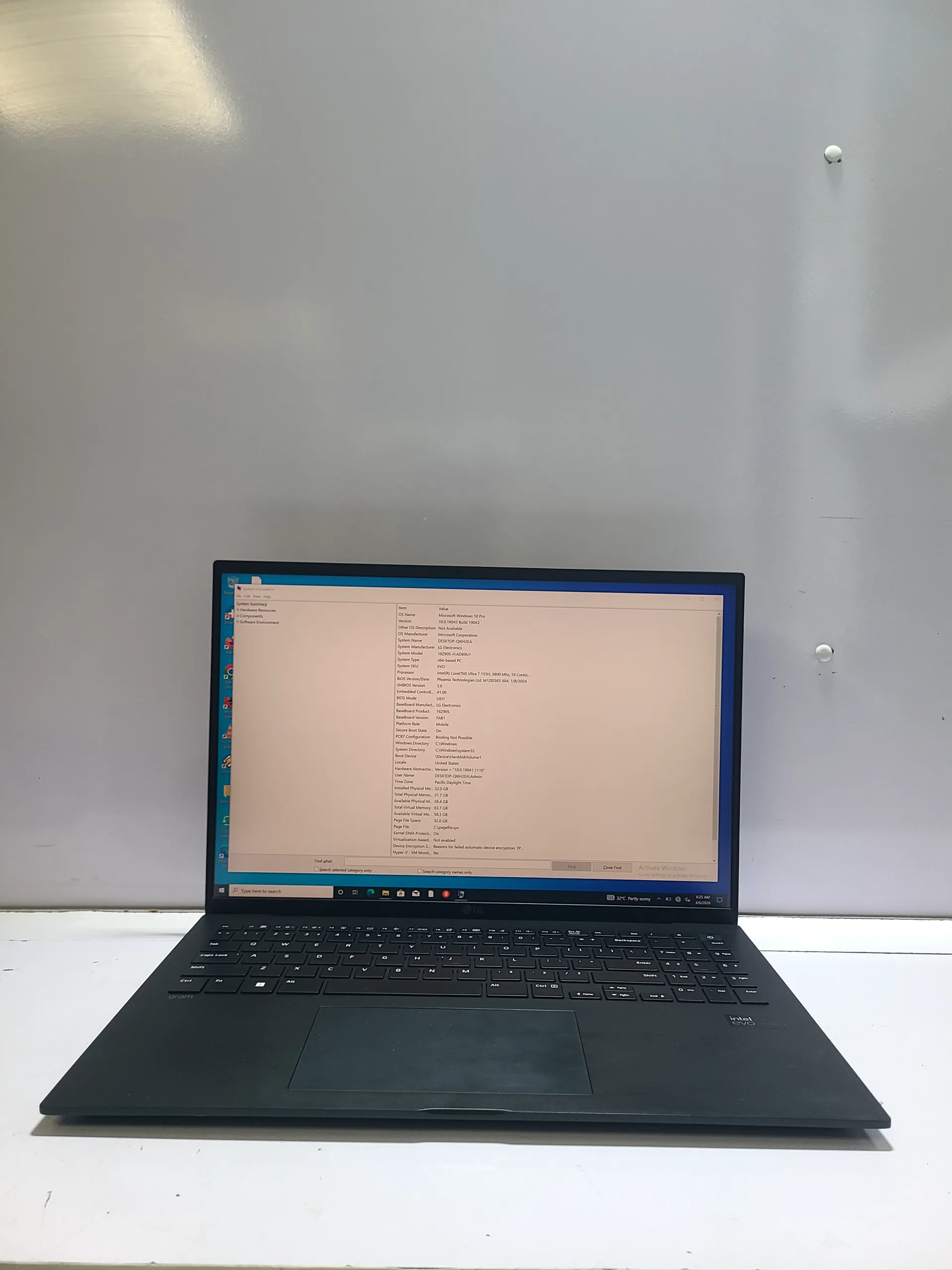 Lg Gram , Intel Core Ultra 7, 1tb Ssd, 32gb Ram