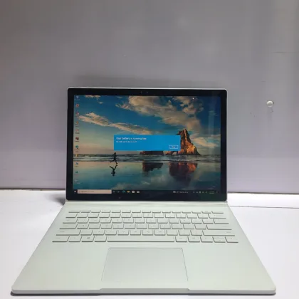 MICROSOFT SURFACE BOOK – ULTRA SLIM – INTEL CORE I5 – 8GB RAM – 128GB SSD – DETACHABLE -KEYBOARD LIGHT – WINDOW 10 PRO