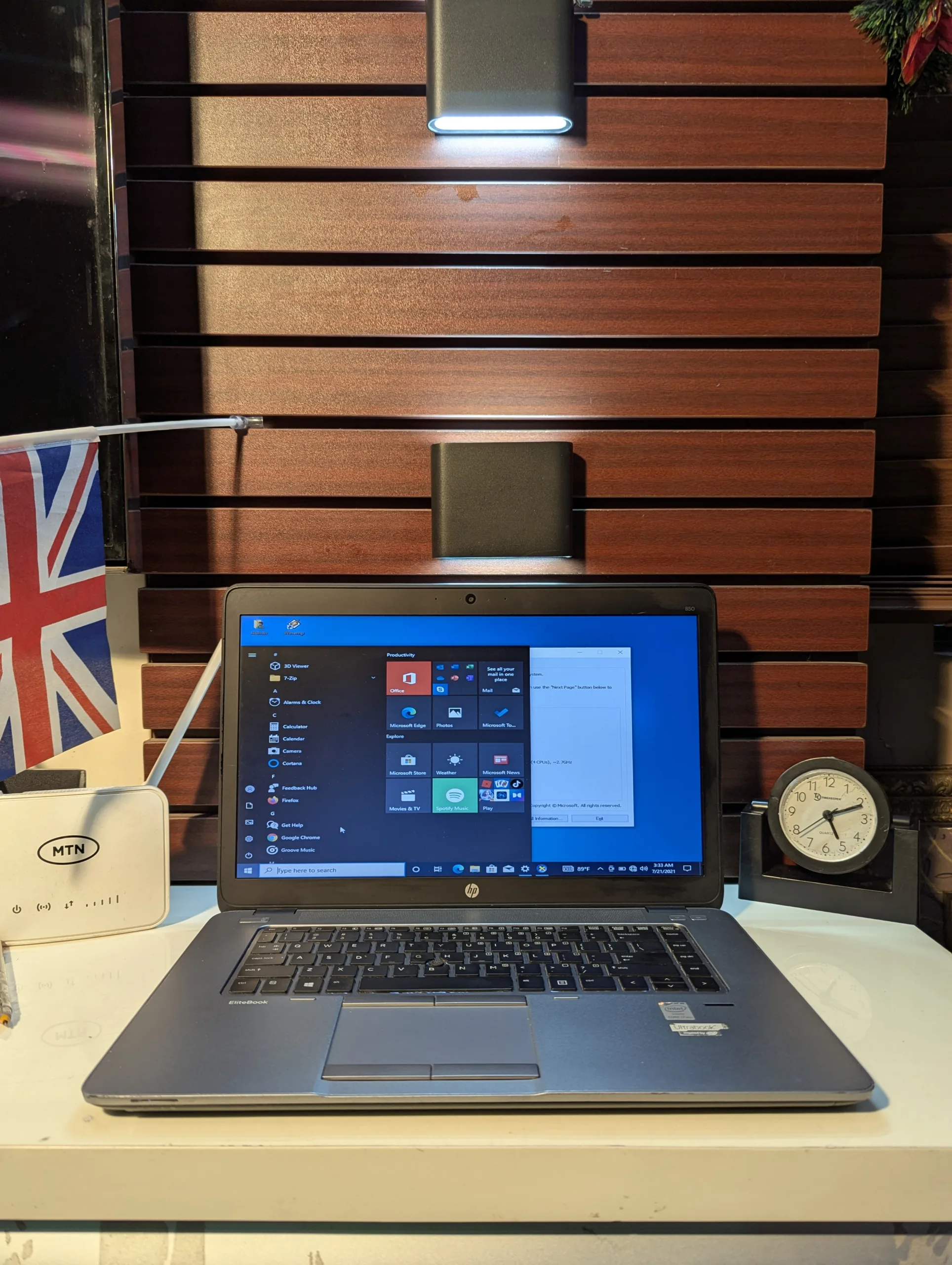 HP EliteBook 850 G1 – Intel Core I7 – 500GB HDD – 8GB Ram – Window 10 Pro