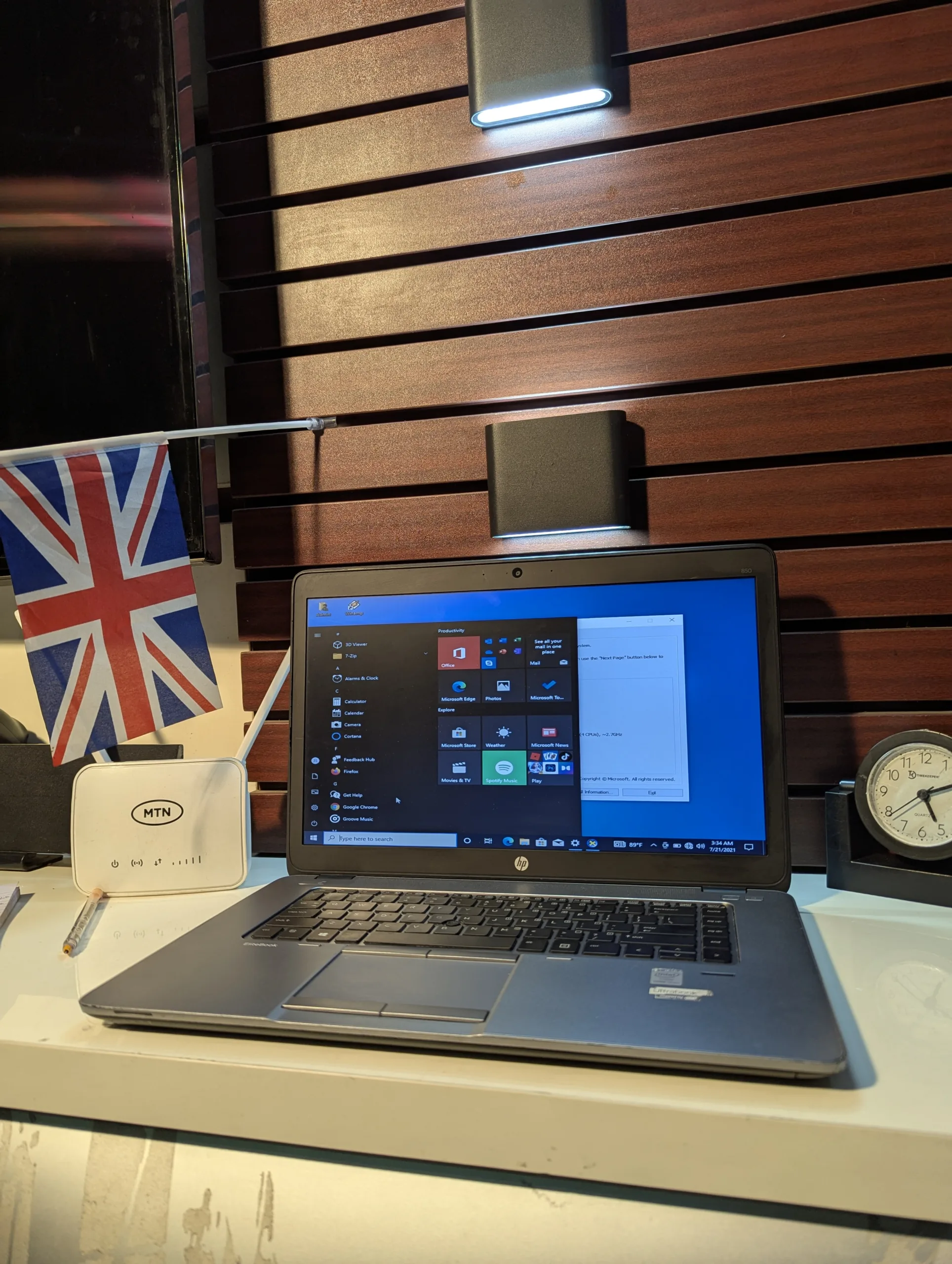 HP EliteBook 850 G1 – Intel Core I7 – 500GB HDD – 8GB Ram – Window 10 Pro - Image 3