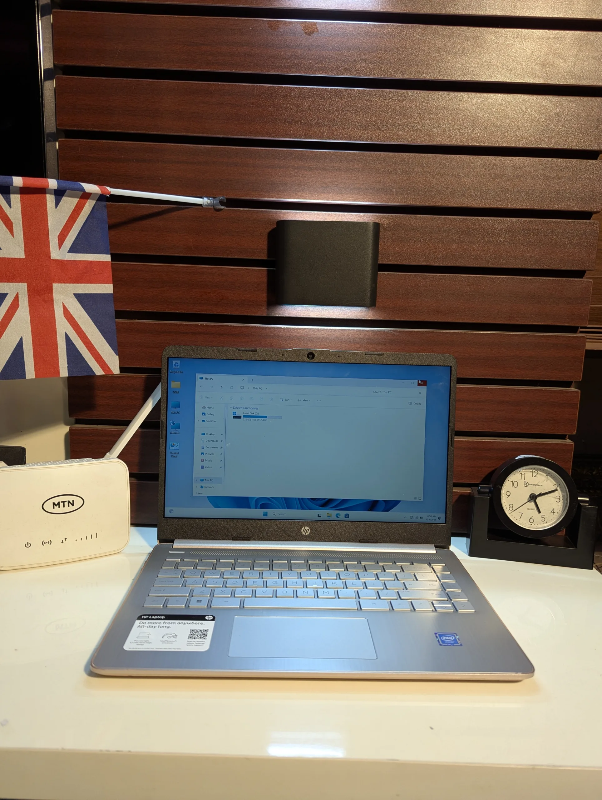 HP Laptop 14 – Intel Celeron N4120 – 64GB SSD – 16GB RAM – Window 11 pro - Image 2