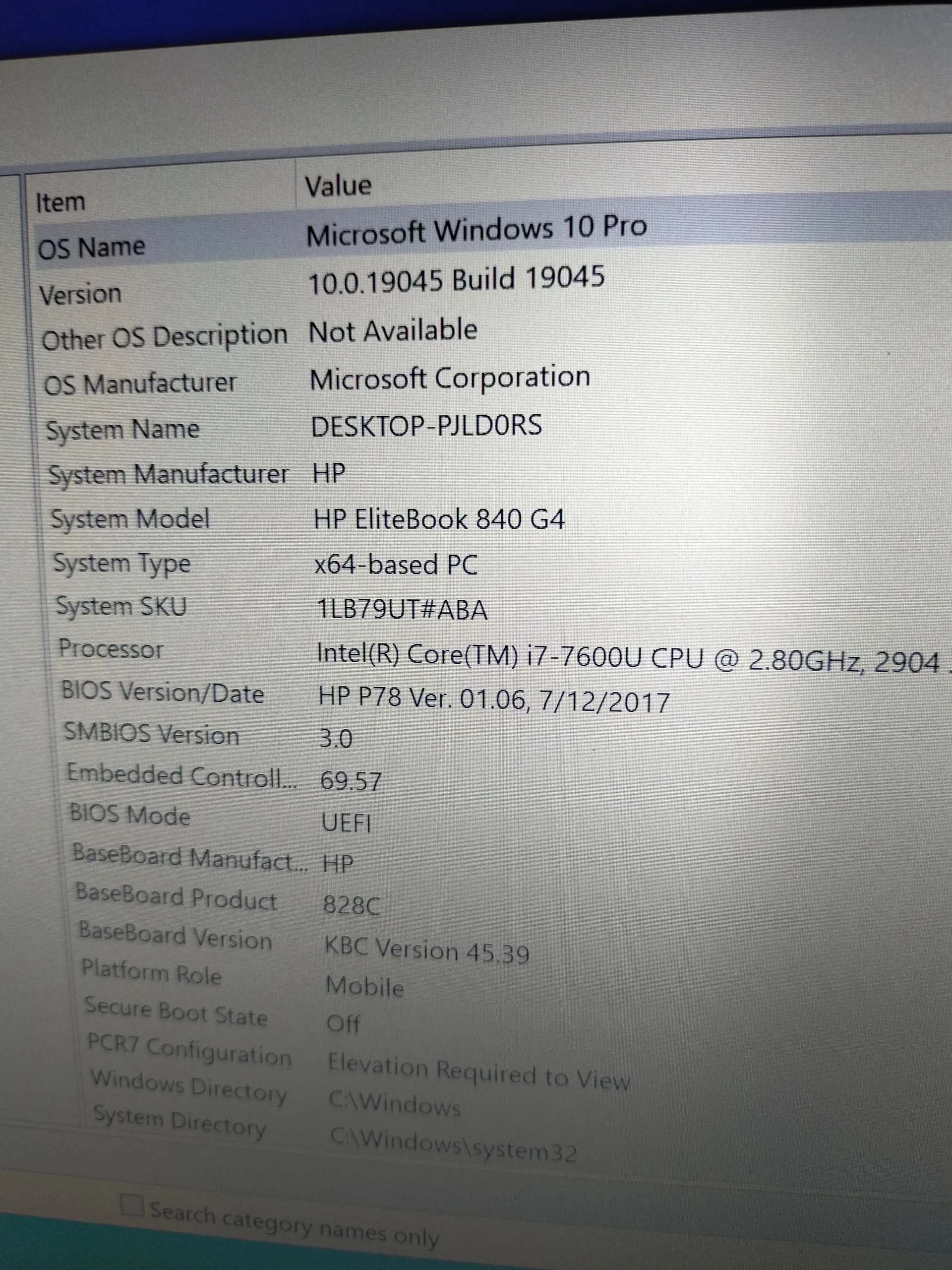 Uk Used Hp EliteBook 840 G4-Core i7-256gb ssd-8gb ram-Exellent battery life - Image 6